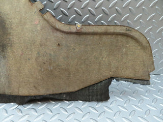 W123 centre console carpet black right side used OEM