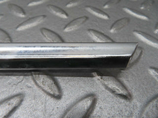W123 front left door chrome moulding trim used OEM