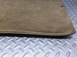 W126 front left floor carpet mat used OEM
