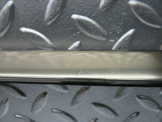 W124 Coupe roof chrome trim left side used OEM