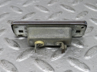 W109 number plate light chrome used OEM