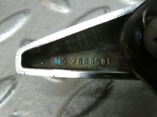 W114 exterior door handle front left with key used OEM