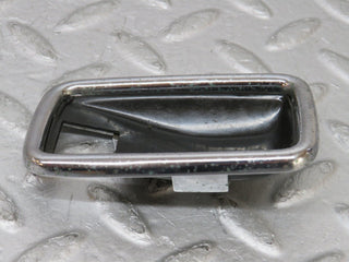 W108 chrome frame for door opener left used OEM