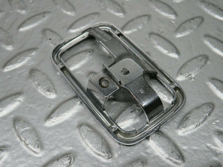 W108 chrome frame for door opener right used OEM