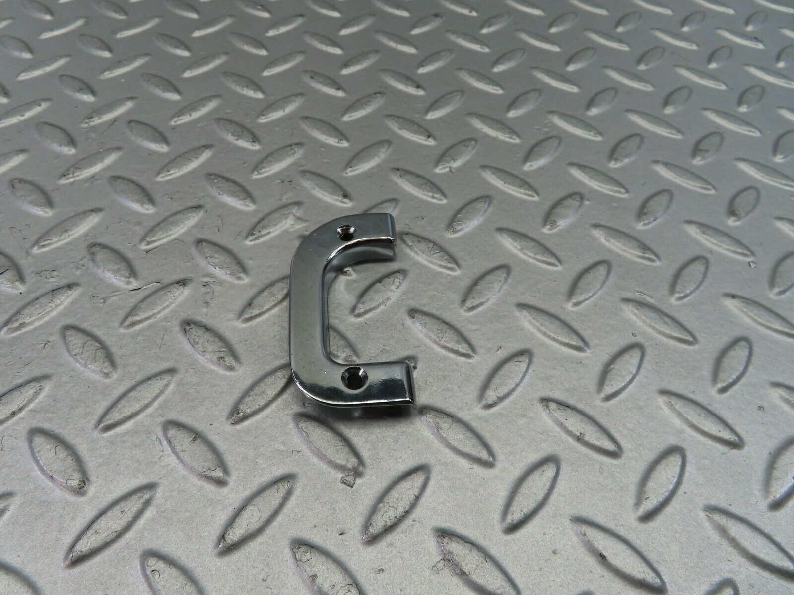 7619 Mercedes-Benz S123 230TE Wagon Right Chrome Door Latch Trim 1237230224