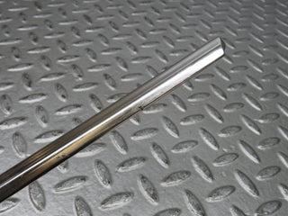 S123 Wagon front left door chrome moulding trim used OEM
