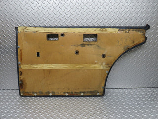 W109 rear left door card blue used OEM
