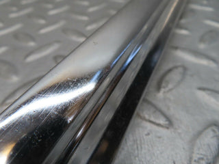 W108 rear left door chrome moulding trim used OEM