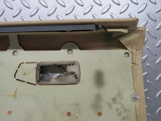 W123 rear right door card beige used OEM