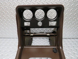 30034 Porsche 924 Centre Console Brown 477857951