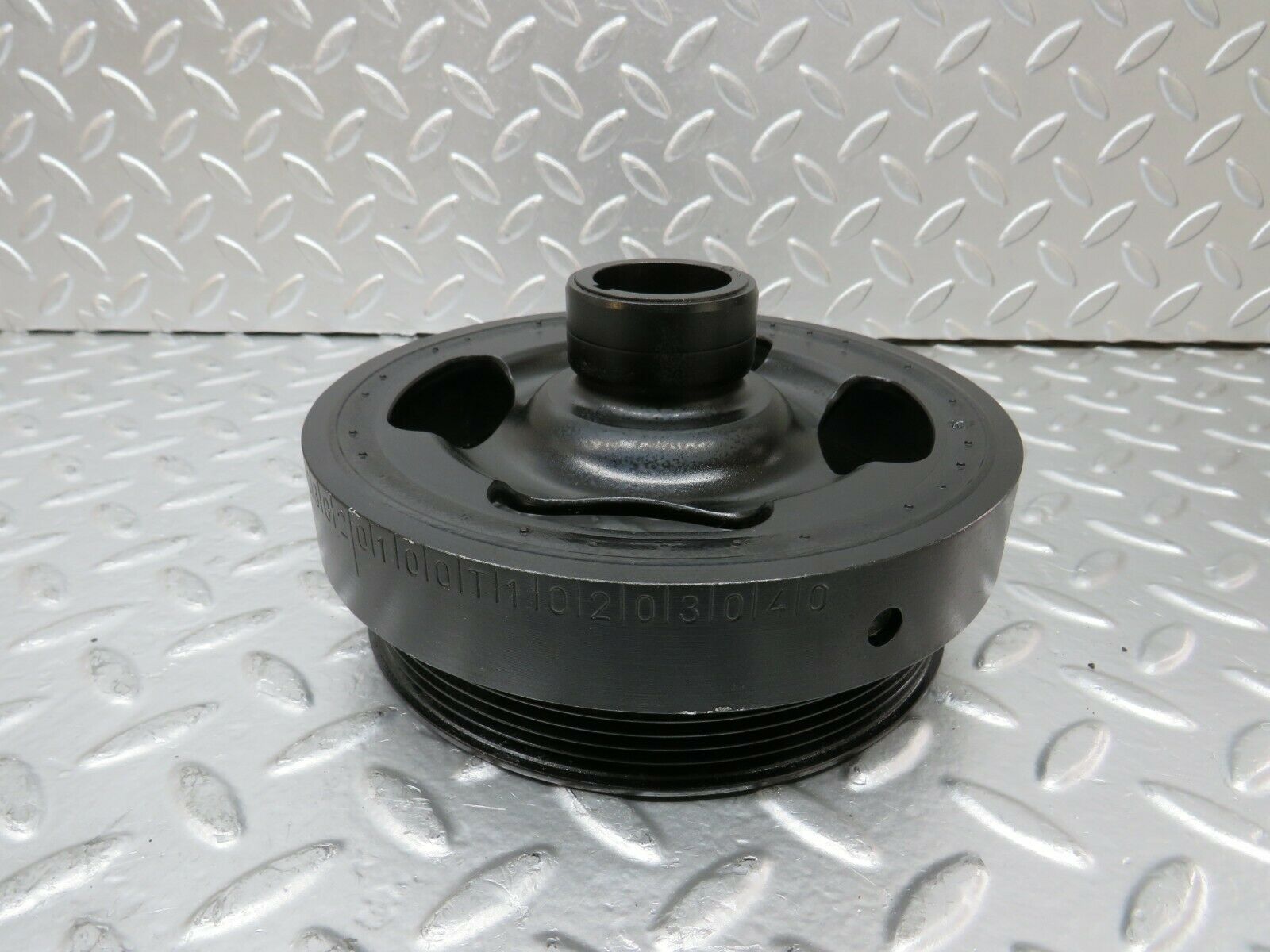 24355 Mercedes-Benz S124 220TE Wagon Crankshaft Vibration Damper 1110300303