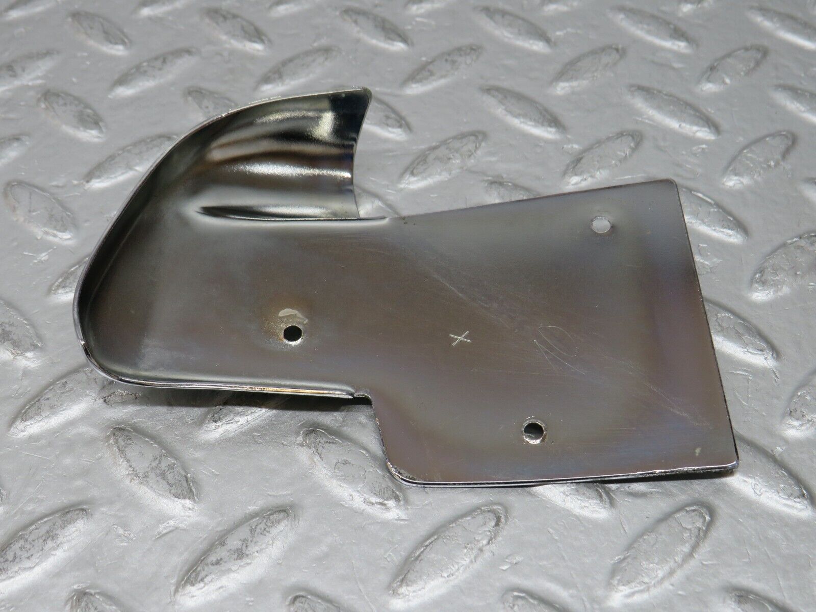37764 Mercedes-Benz A124 320E Cabriolet B Pillar Chrome Cover Plate Left Side
