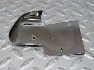 W124 Cabriolet b pillar chrome cover plate left side used OEM