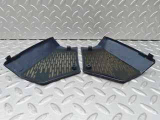 W123 Coupe speaker covers pair blue used OEM