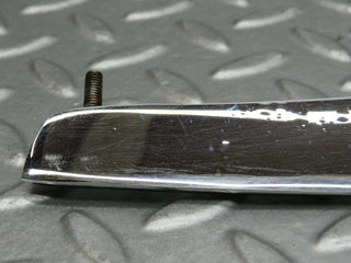 R107 SLC trunk chrome handle pair used OEM