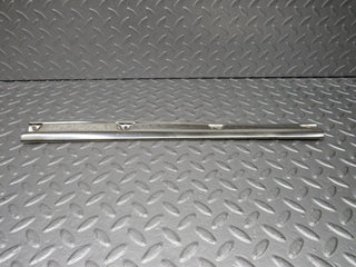 R129 SL folding top chrome top cover trim left used OEM