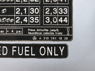 34912 Mercedes-Benz W210 320E Fuel Tank Flap Cap 2105841839