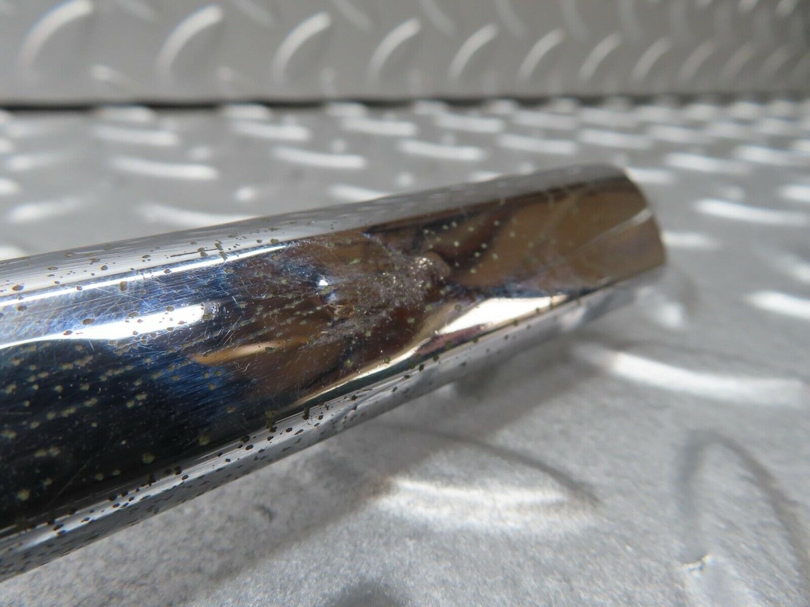 12702 Mercedes-Benz W111 220SE Rear Right Top Fender Wing Chrome Trim