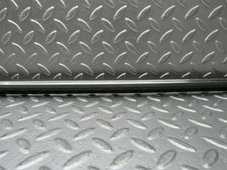 W123 Coupe trunk boot lid chrome moulding trim used OEM