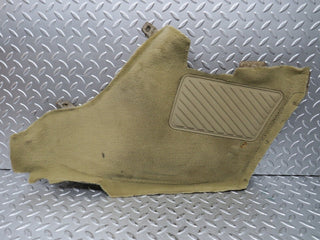 W124 Coupe centre console carpet right side beige used OEM