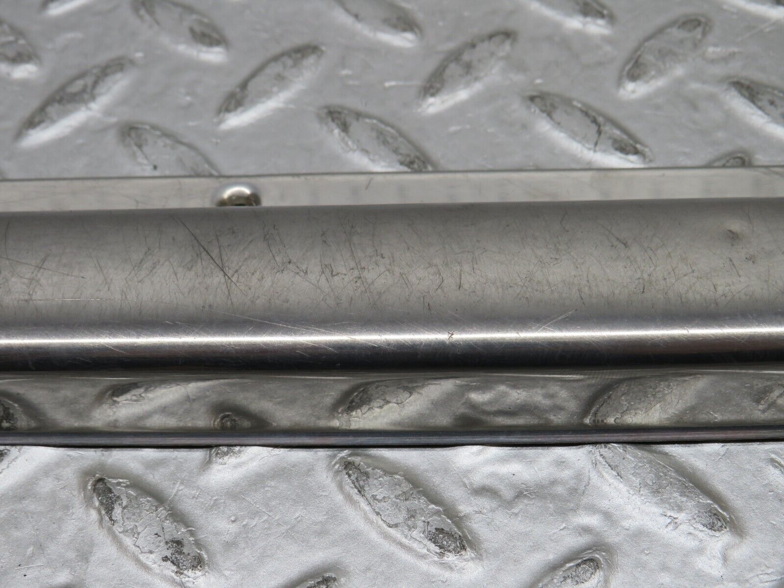 37384 Mercedes-Benz W109 300SEL Rear Left Door Sill Chrome