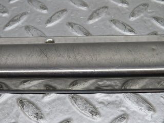 W109 rear left door sill chrome used OEM