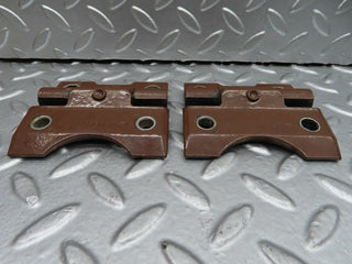 W123 door hinges pair used OEM