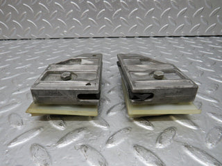 34391 Mercedes-Benz C126 380SEC Coupe Door Window Guide Bracket Pair