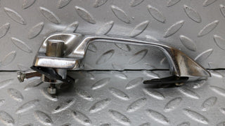W109 rear right door chrome handle used OEM