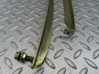 W123 Coupe front right door window channel pair used OEM
