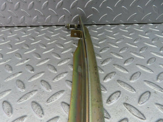 W123 Coupe front left door window channel pair used OEM