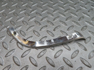 W116 headlight upper chrome trim left used OEM