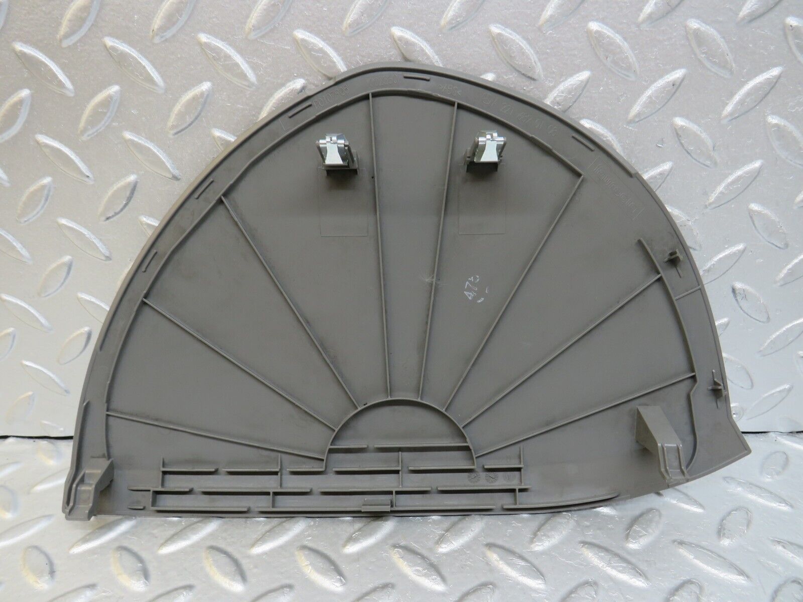 35204 Mercedes-Benz W221 Dashboard Side Cover Panel Pair Grey 2216890108
