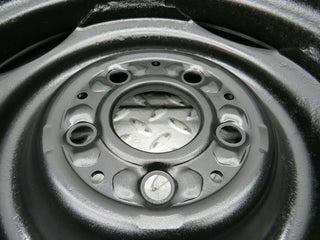 W123 steel wheel 5.5jx14h2 et30 5x112 used OEM