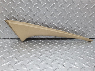 W126 rear left door interior trim beige used OEM