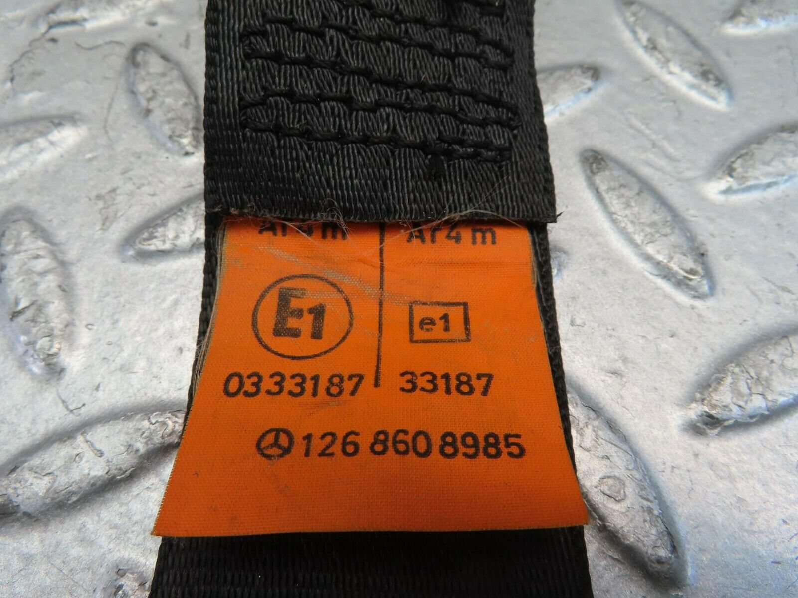 11433 Mercedes-Benz C123 230CE Coupe Rear Left Seat Belt 1238608985