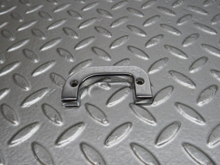 32179 Mercedes-Benz W123 230E Left Interior Chrome Door Latch Trim 1237230124