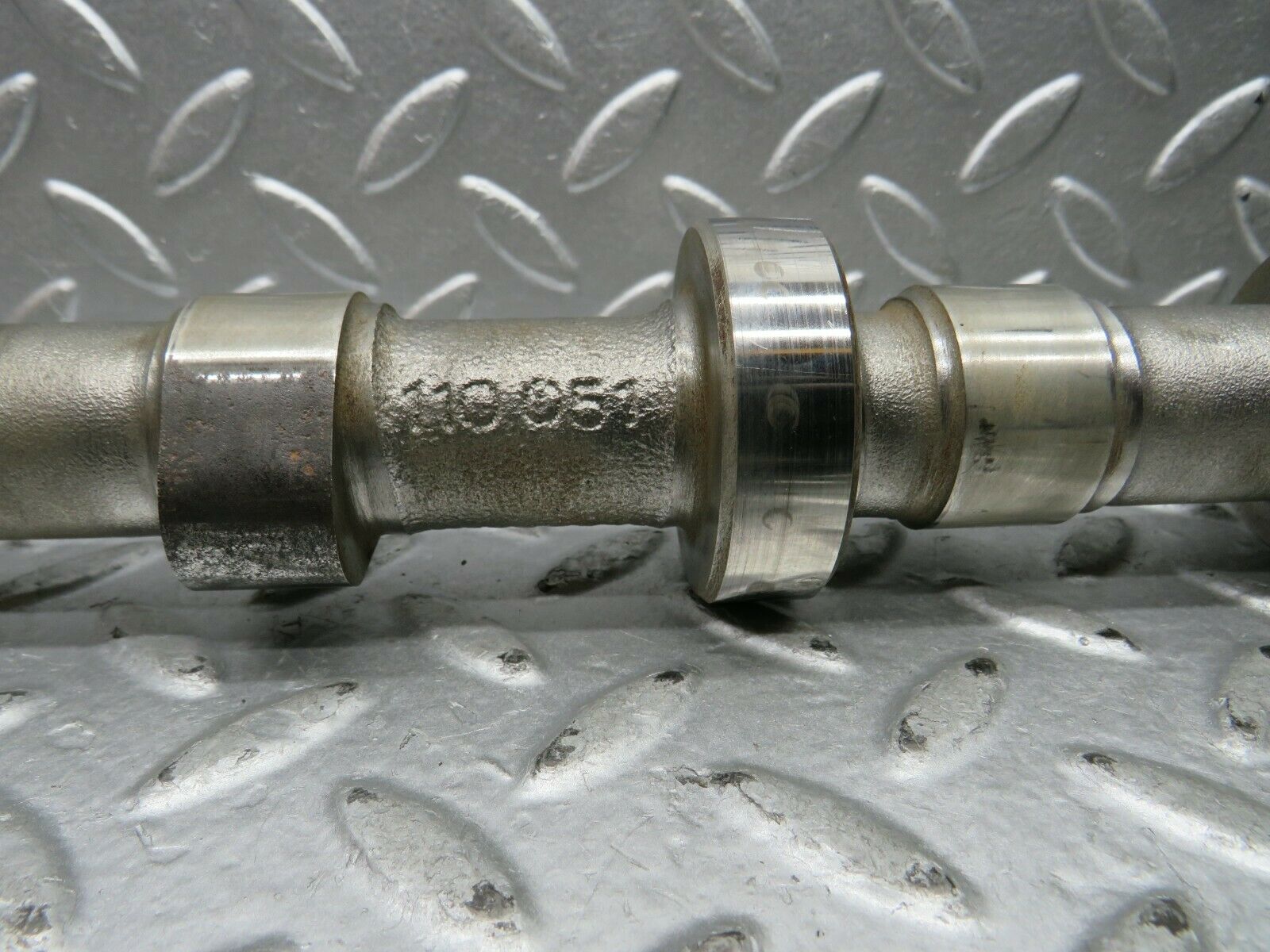 22173 Mercedes-Benz S123 280TE Wagon Engine Camshaft Exhaust Side  1100517801
