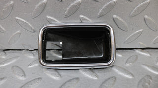 W109 chrome frame for door opener left used OEM