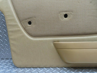 W123 front left door card cream used OEM