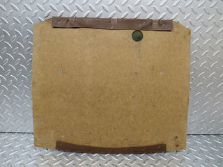W116 front seat rear cover brown used OEM