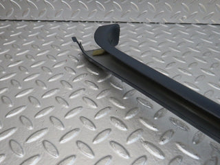 W140 rear left door window trim used OEM