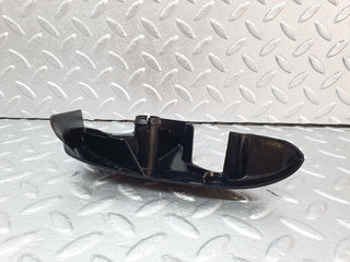 W126 front right seat cover trim black used OEM