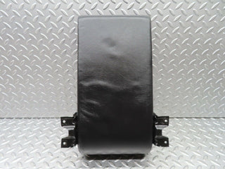 C140 rear folding arm rest black leather used OEM