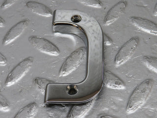 34316 Mercedes-Benz C126 380SEC Left Interior Chrome Door Latch 1237230124