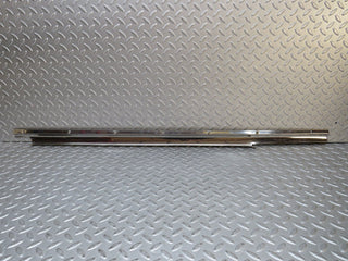 W109 front left door sill chrome used OEM