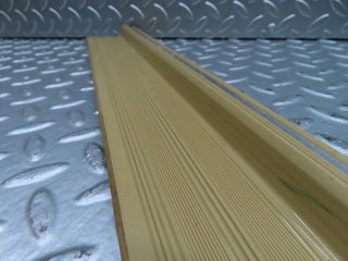 W123 front left door sill trim beige used OEM