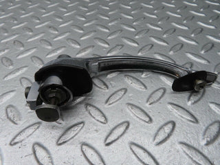 W111 Fintail Heckflosse chrome door handle rear left used OEM