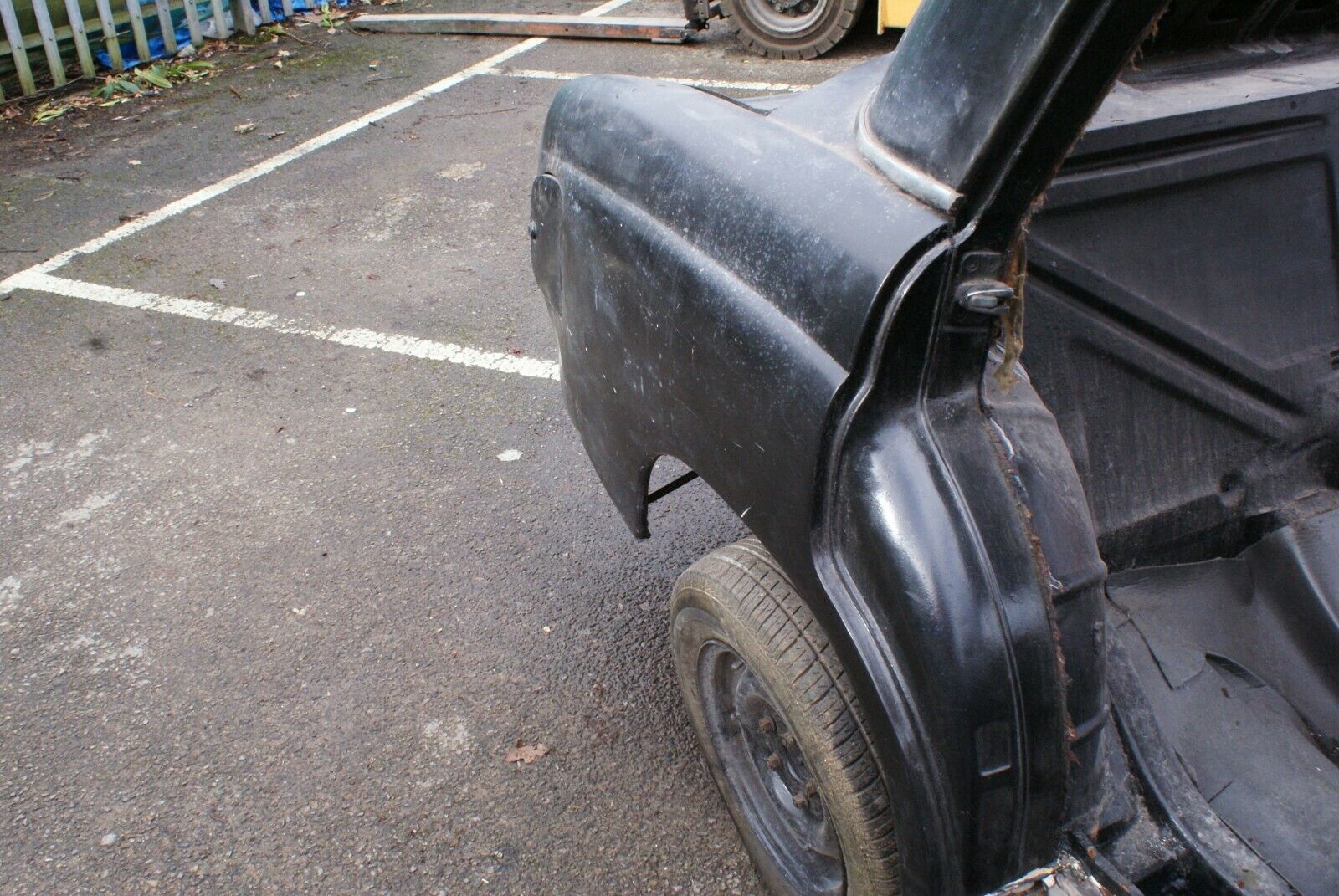 2470 Mercedes-Benz W105 219 PONTON Restored LHD Rolling Shell 1956