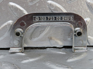 W126 Coupe right interior chrome door latch used OEM